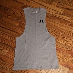 Under Armour Heather Gray Muscle Tank